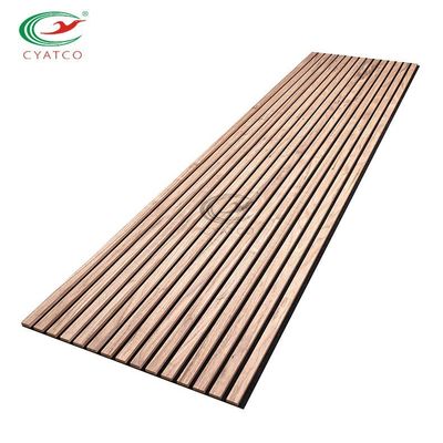 Kalınlık 21mm Ses Akustik Panel Ahşap PET Malzeme Çok Amaçlı