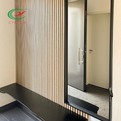 2400X600mm Ahşap Akustik Meşe Paneller Neme Dayanıklı Çok Amaçlı