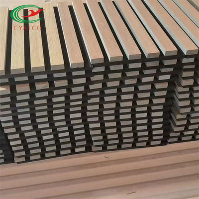 Yanmaz Çıtalı Ahşap Ahşap Ses Panelleri Kalınlığı 21mm Zararsız