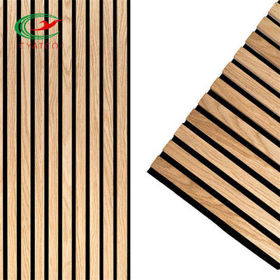 Ses Yalıtımlı Akustik Ahşap Duvar Paneli Isı Yalıtımlı 2400x600mm