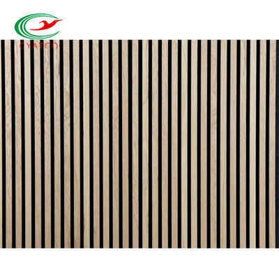 Ses Yalıtımlı Akustik Ahşap Duvar Paneli Isı Yalıtımlı 2400x600mm
