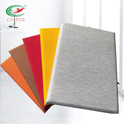 Kalınlık 50mm Kumaş Akustik Panel Ses Emici Yanmaz