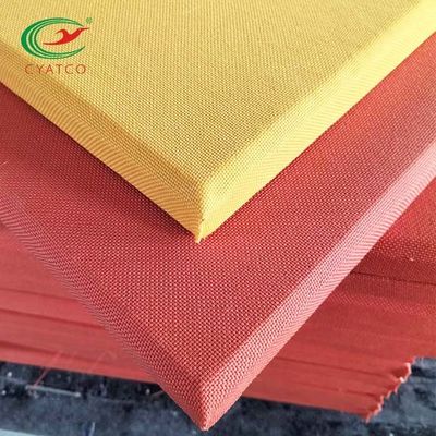 Kararlı Fiberglas Kumaş Akustik Panel Çok Sahne Pratik