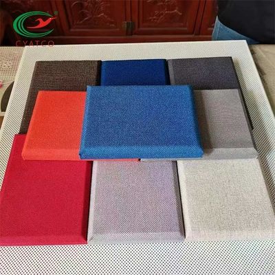 Dayanıklı İç Kumaş Akustik Panel Kokusuz Gürültü Azaltma