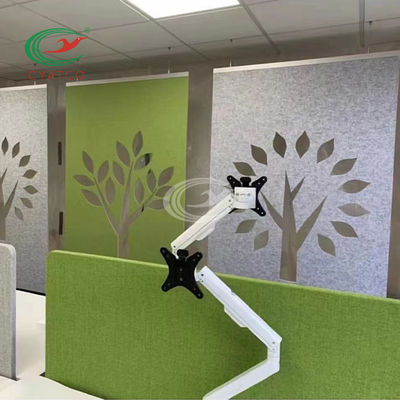 Oyma Polyester PET Akustik Pano Asılı Ekran Zararsız Çok Renkli