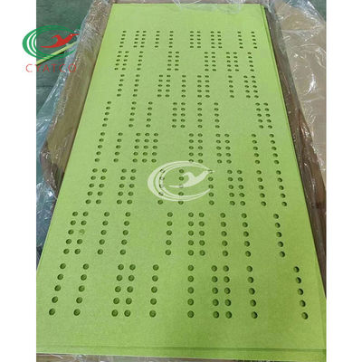 Oyma Polyester PET Akustik Pano Asılı Ekran Zararsız Çok Renkli