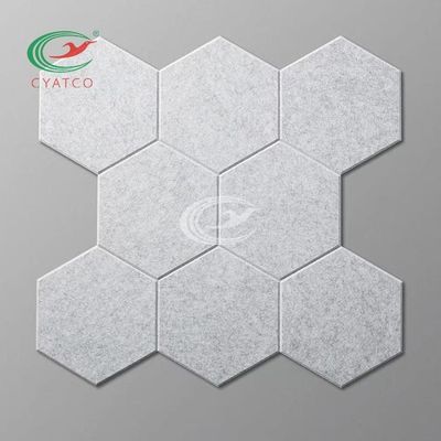 Çok Sahneli Ses Emici Paneller Altıgen Hafif Kokusuz