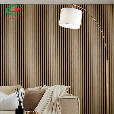 Daire Dikey Ahşap Çıta Duvar Kereste 600x1200mm Ses Emici