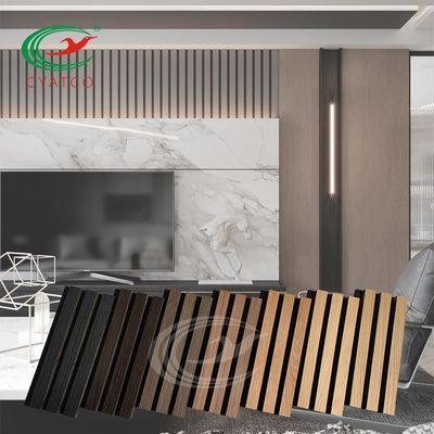 Oditoryum Salonları Yangına Dayanıklı Yivli Ahşap Paneller 2400 Mm X 605 Mm