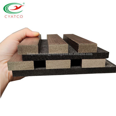 Ahşap Finer Akustik Duvar Panelleri 2400Mm X 605Mm Düşük Bakım