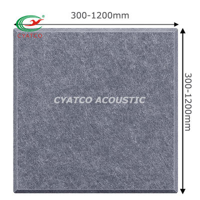 CYATCO 12 &quot;X 12&quot; kare fiber duvar paneli ses geçirmez köpük panelleri kesilmesi kolay boyut